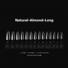 Gel-X Natural Almond Long 2.0 Box of Tips 14 sizes thumbnail