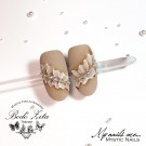 Bead mix - 23 - white silver thumbnail