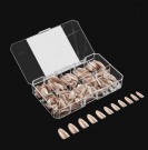 Gel-Xa Neutrals Alex Round Medium Short Box of Tips 150 pcs thumbnail