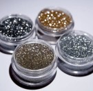 Reflective Glitter Powder - Gold - Moonflair  thumbnail