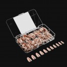 Gel-Xa Neutrals Lila Round Medium Short Box of Tips 150 pcs thumbnail