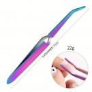 Tweezer til nail art - sølv eller holo thumbnail