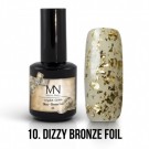 Gel Polish Dizzy 10 - Dizzy Bronze Foil 12ml thumbnail