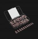  Gel-XTM Neutrals Mia Natural Coffin Medium Box of Tips 150 pcs thumbnail