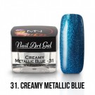UV Painting Nail Art Gel - 31 - Metallic Blue - 4g thumbnail