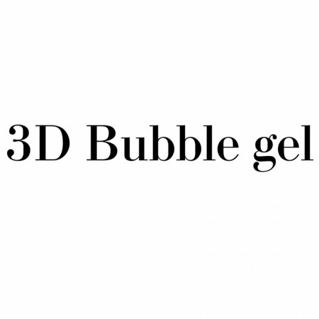 3D Bubble gel