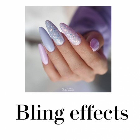 Bling effect - Indigo